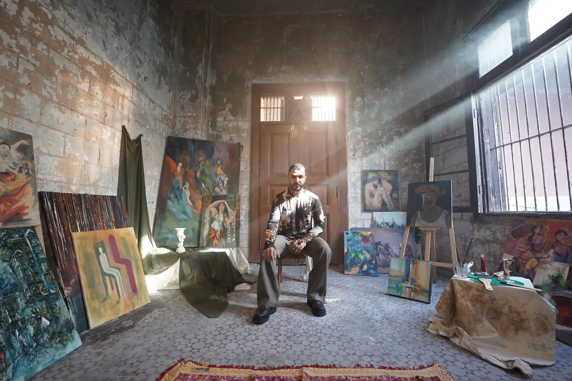 Design Director Jonas Richter im Studio