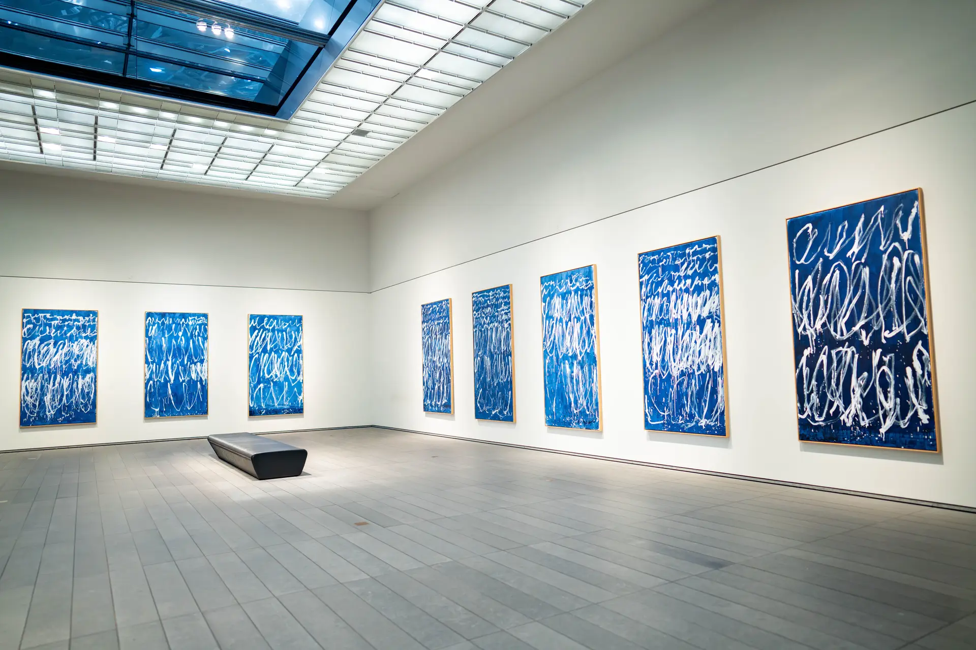 Visuelles Identitätssystem Blue Canvas